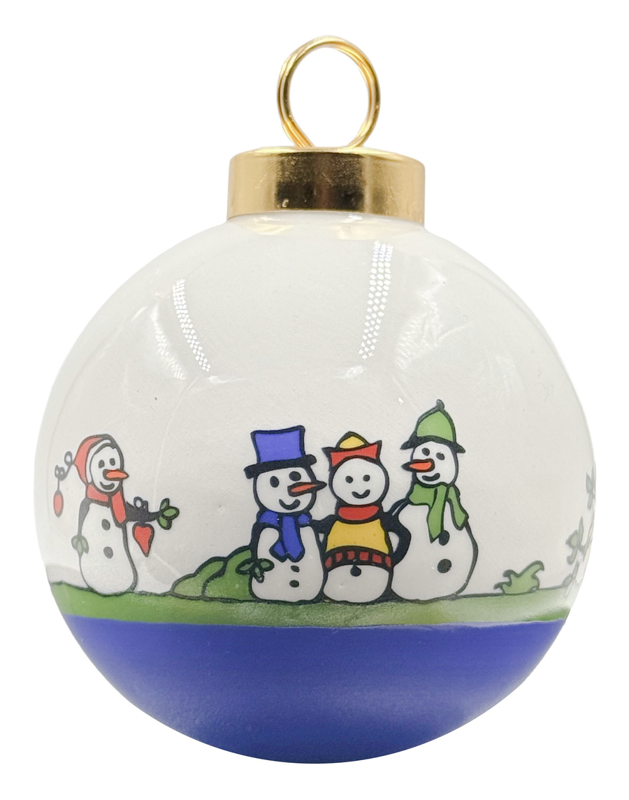 Boules de Noël naïves — 6 cm