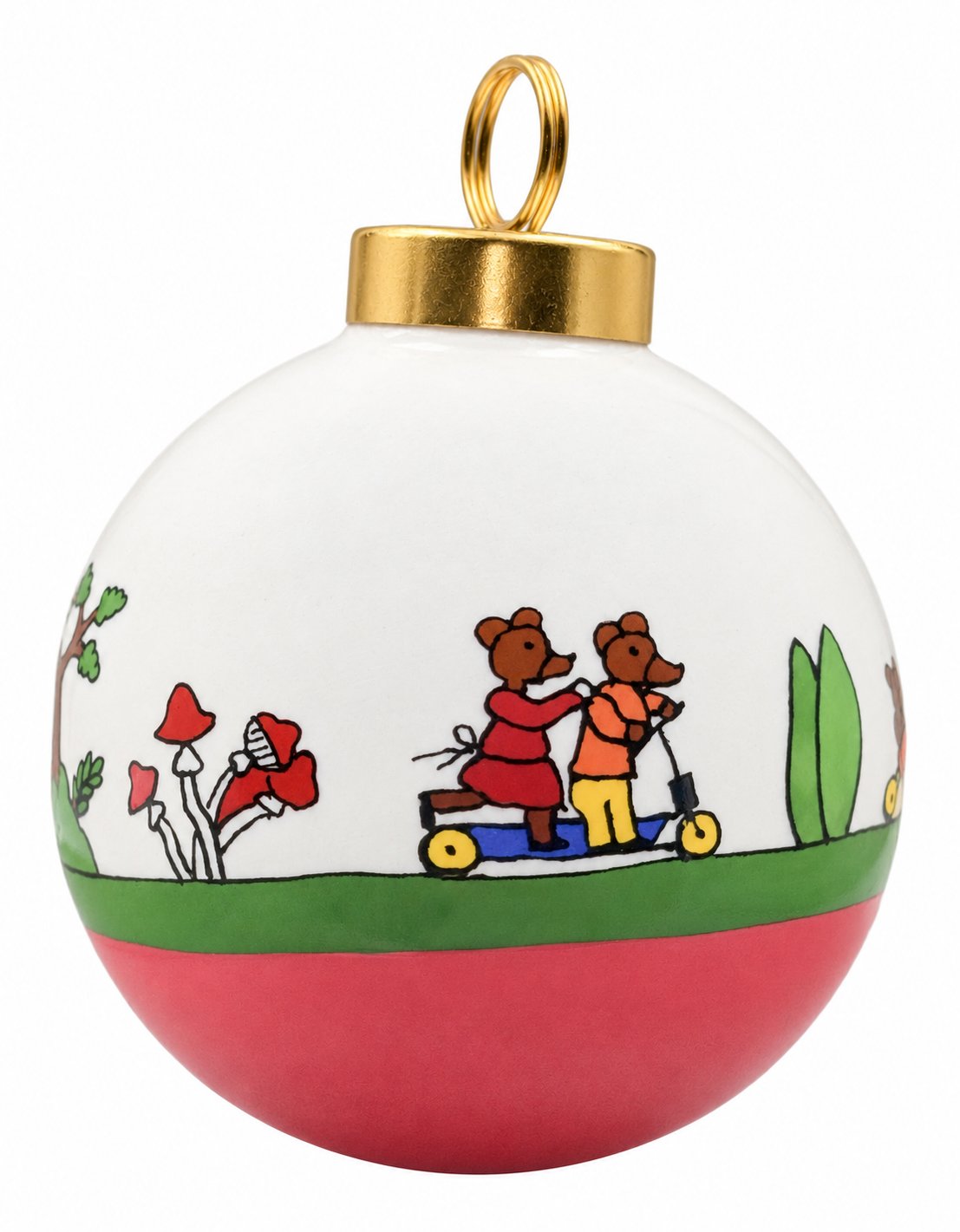 Le Noël des Oursons — Boule de Noël personnalisée