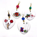 Cœurs en porcelaine — Lot de 4 — 01 — vue 1