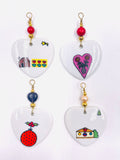 Cœurs en porcelaine — Lot de 4 — 10 — vue 1