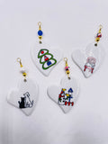 Cœurs en porcelaine — Lot de 4 — 16 — vue 1