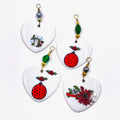 Cœurs en porcelaine — Lot de 4 — 25 — vue 1