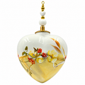 Cœur de Noël fleurs personnalisable — Réf. 04 — face principale
