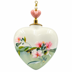 Cœur de Noël fleurs personnalisable — Réf. 07 — autre face