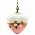 Cœur de Noël fleurs personnalisable — Réf. 09 — face principale