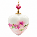 Cœur de Noël fleurs personnalisable — Réf. 19 — face principale