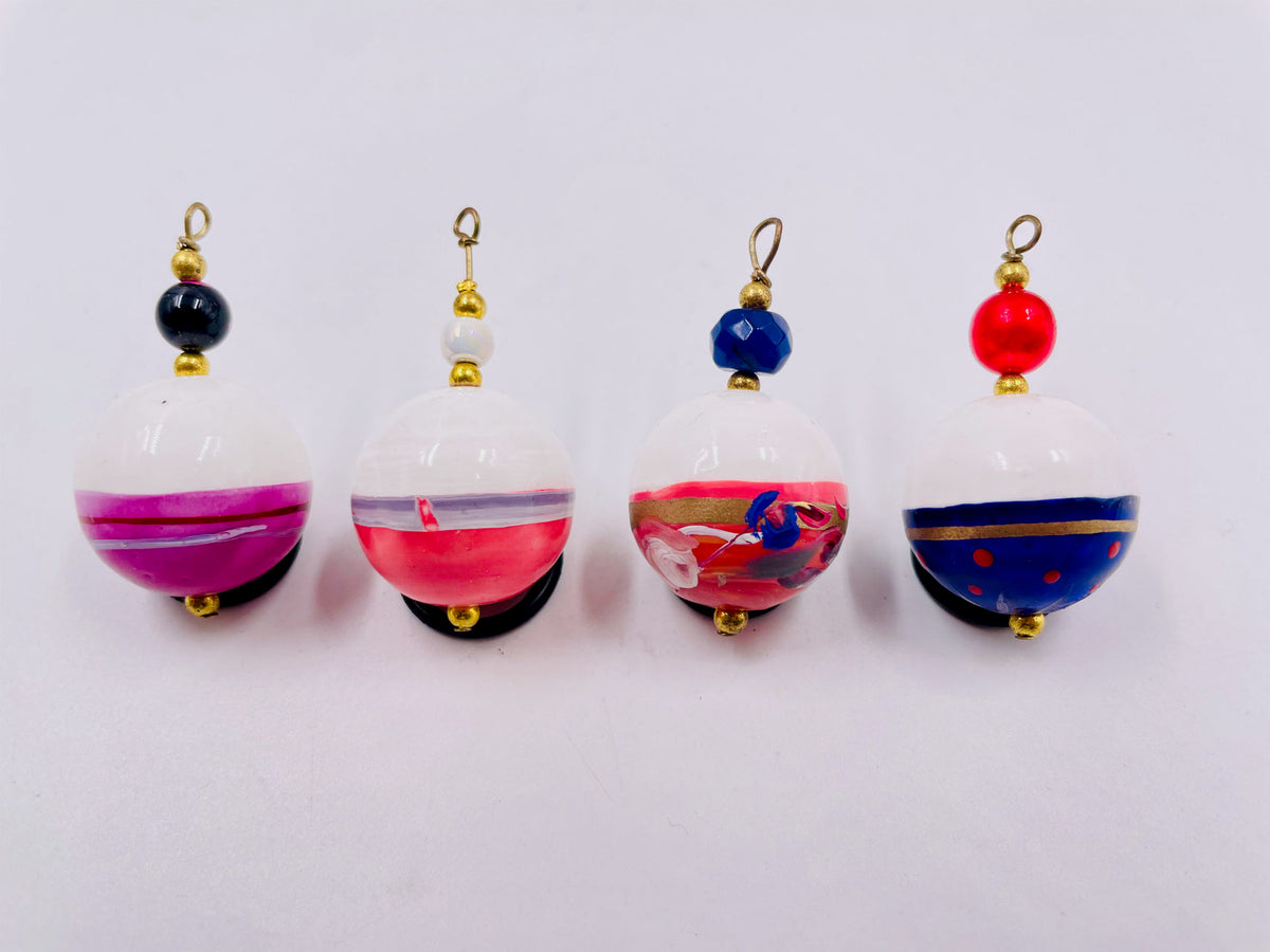 Mini-boules de Noël — Lot de 4 — 22 — vue 1