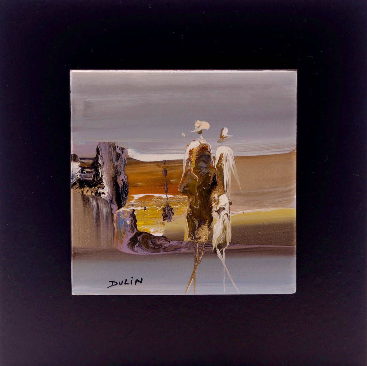 Tableau sur céramique — 16 × 16 cm — 02 — vue 1