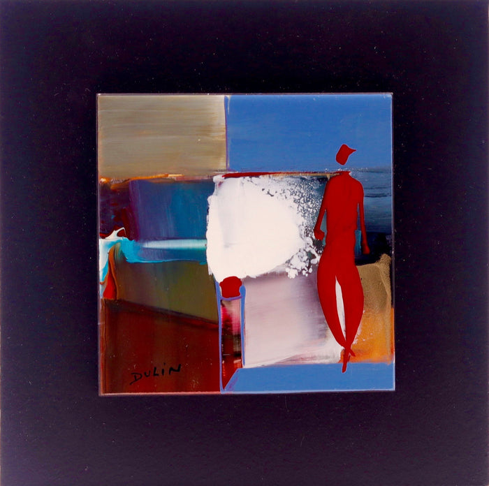Tableau sur céramique — 16 × 16 cm — 07 — vue 1