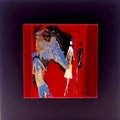 Tableau sur céramique — 16 × 16 cm — 14 — vue 1