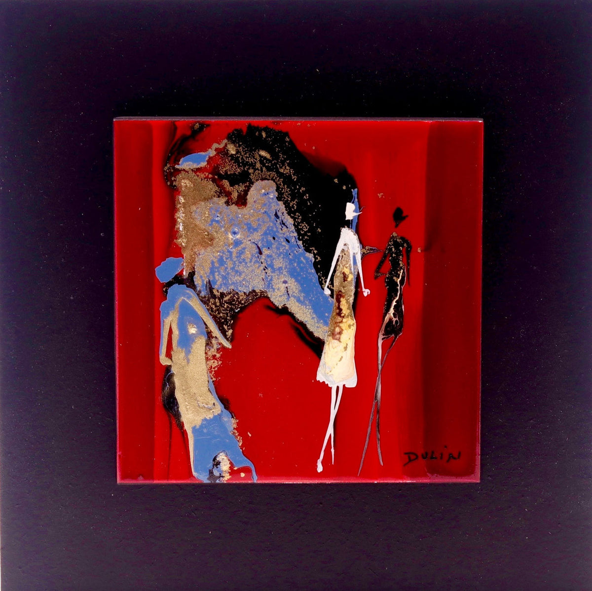 Tableau sur céramique — 16 × 16 cm — 14 — vue 1