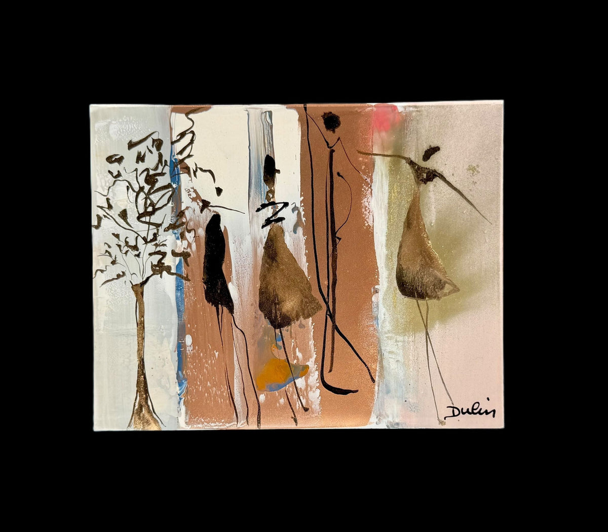 Tableau sur céramique — 18 × 16 cm — 04 — vue 1