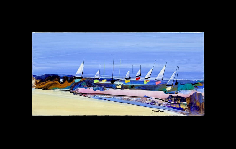 Tableau sur céramique — 21 × 13 cm — 03