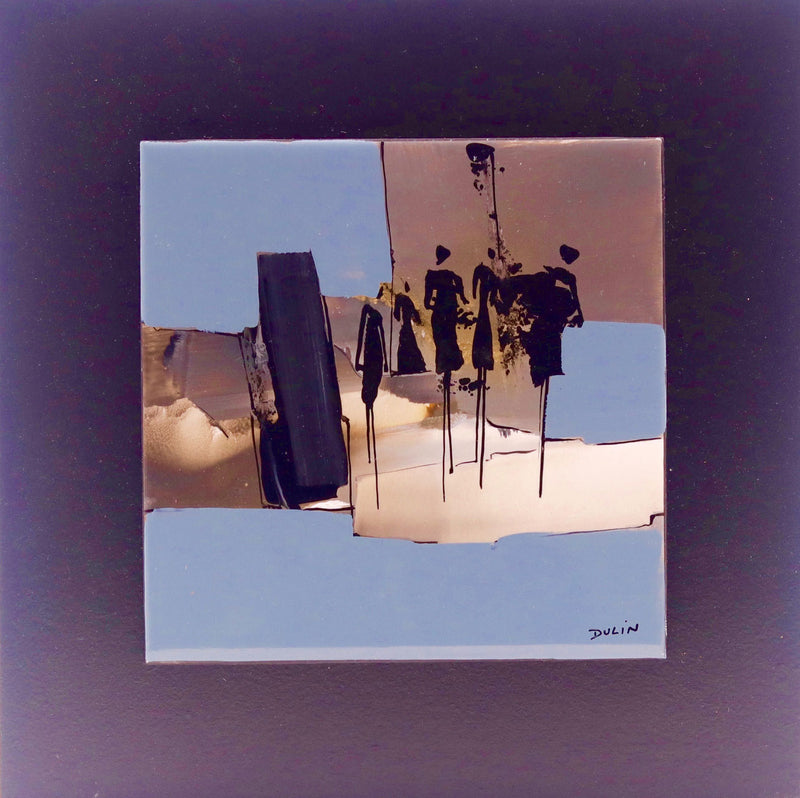 Tableau sur céramique — 23 × 23 cm — 02