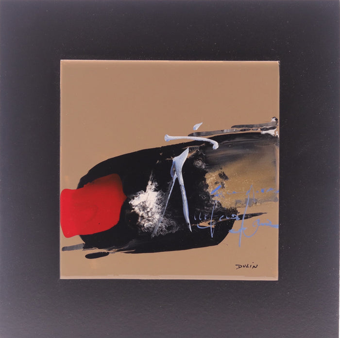 Tableau sur céramique — 23 × 23 cm — 05 — vue 1