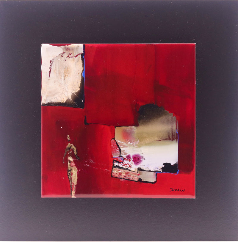 Tableau sur céramique — 23 × 23 cm — 06