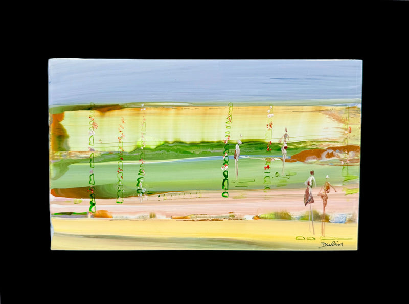 Tableau sur céramique — 28 × 20 cm — 01
